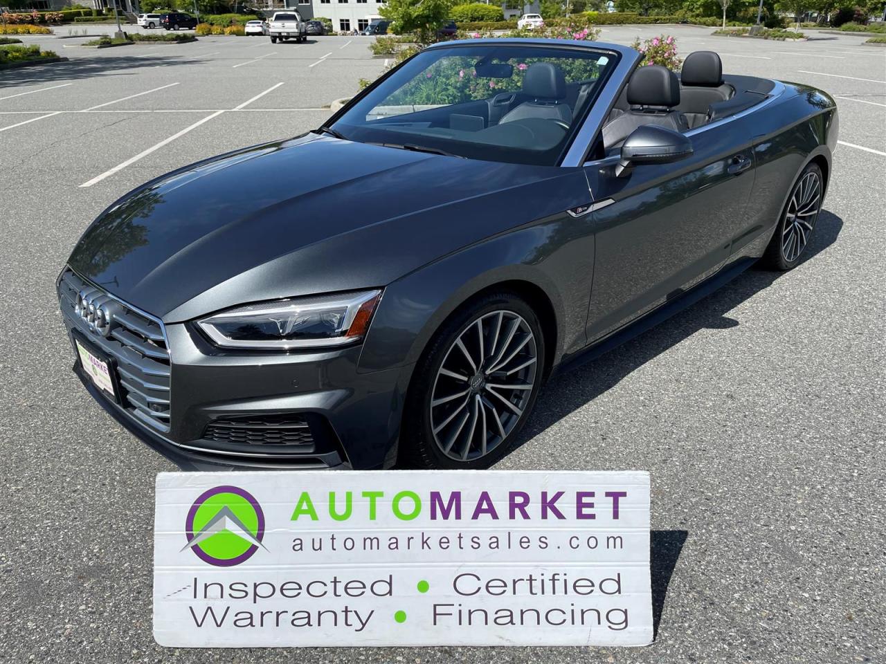 Used 2019 Audi A5 S-Line Cabriolet QUATTRO IMMACULATE FINANCING, WARRANTY, INSPECTED W/BCAA MBSHP! for sale in Surrey, BC