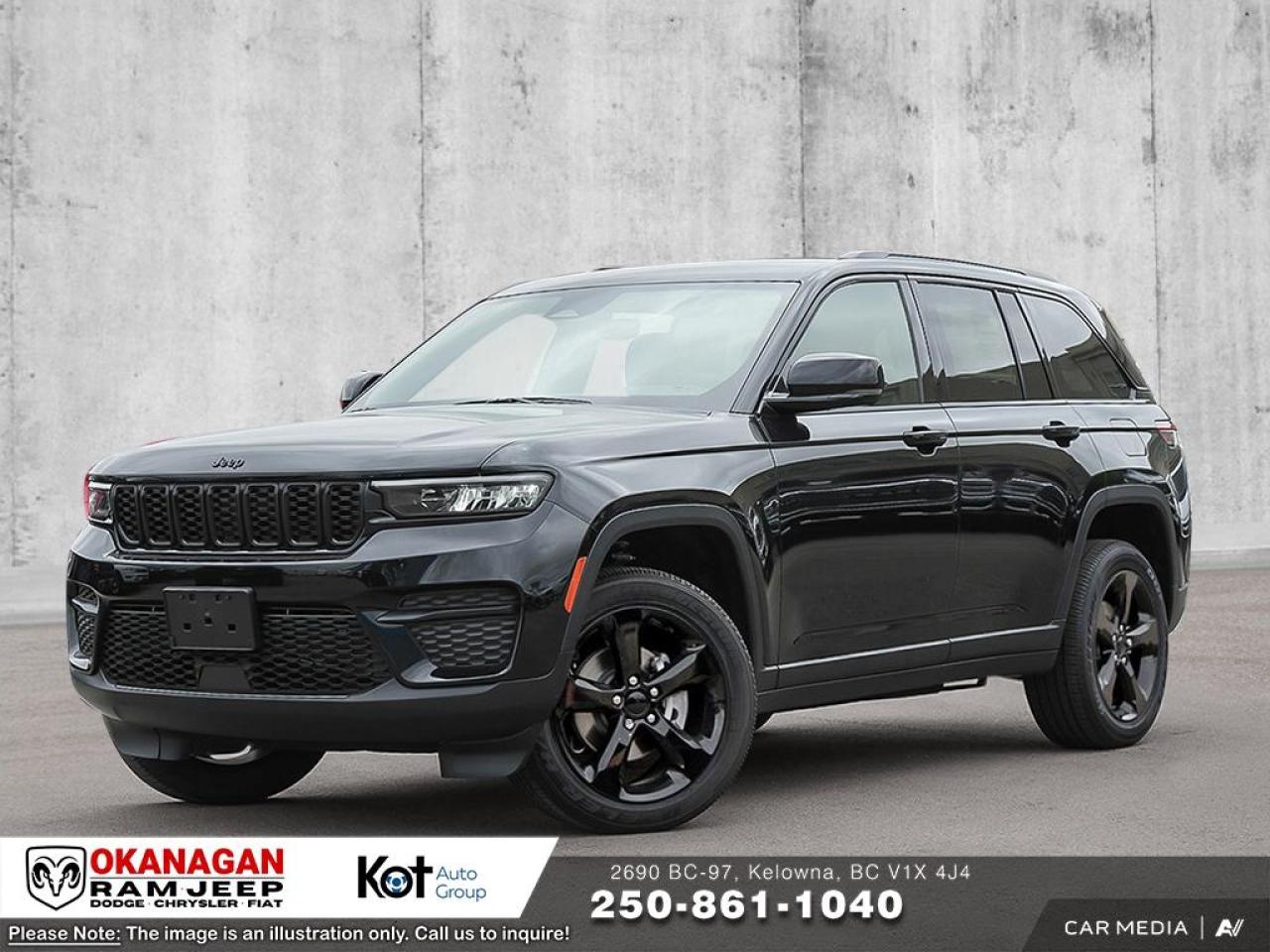 Used 2025 Jeep Grand Cherokee Altitude for sale in Kelowna, BC