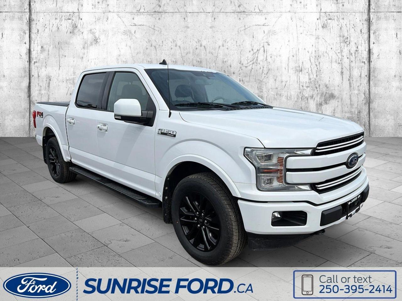 Used 2020 Ford F-150 LARIAT, THIS TRUCK HAS IT ALL! FROM CRUISING DOWN THE ROAD TOWING YOUR FAVORITE TOYS TO GETTING OFF THE ROAD TO EXPLORE EVEN MORE - THIS IS THE TRUCK THAT WILL GET YOU WHEREVER YOU WANT TO GO IN LUXURY AND STYLE. for sale in 100 Mile House, BC