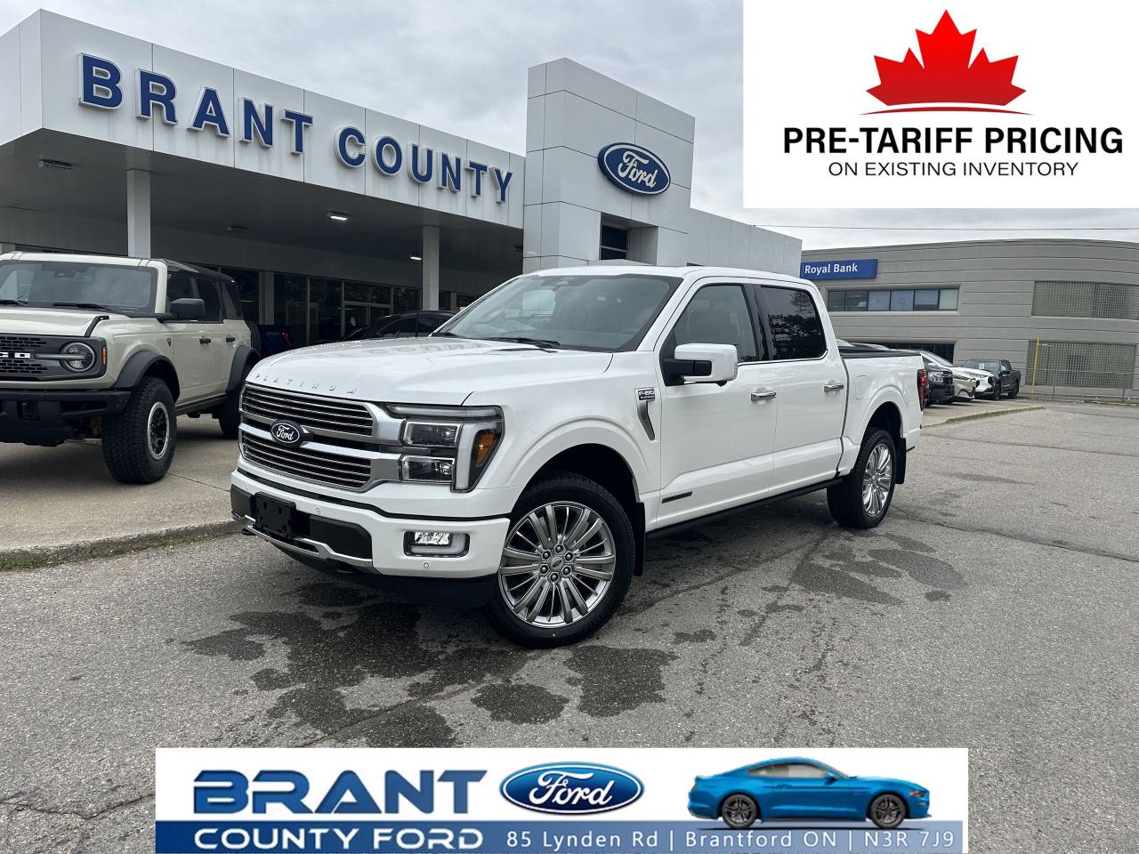 New 2025 Ford F-150 PLATINUM for sale in Brantford, ON