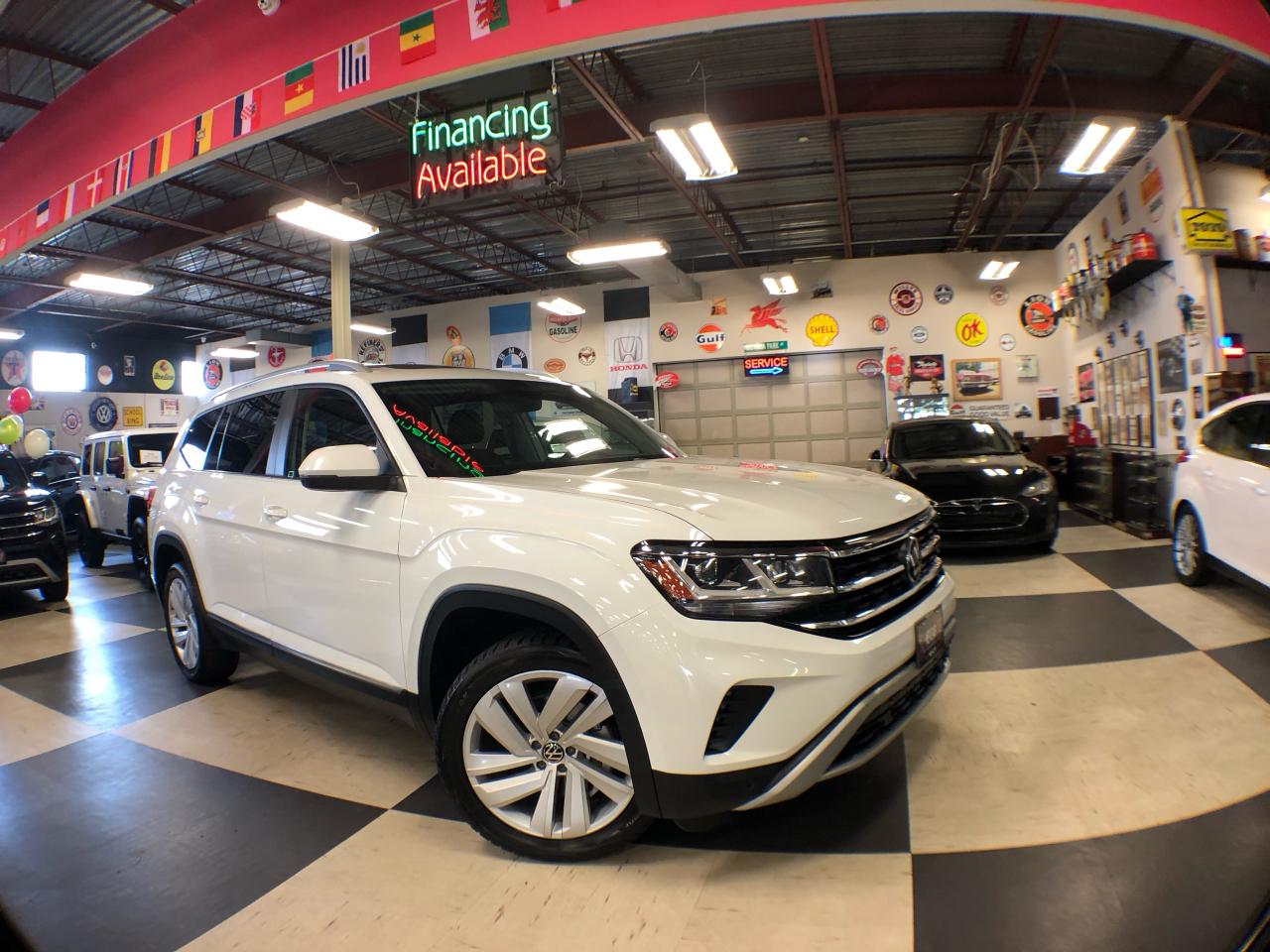 2021 Volkswagen Atlas HIGHLINE 7 PASS AWD LEATHER PAN/ROOF NAVI CAMERA