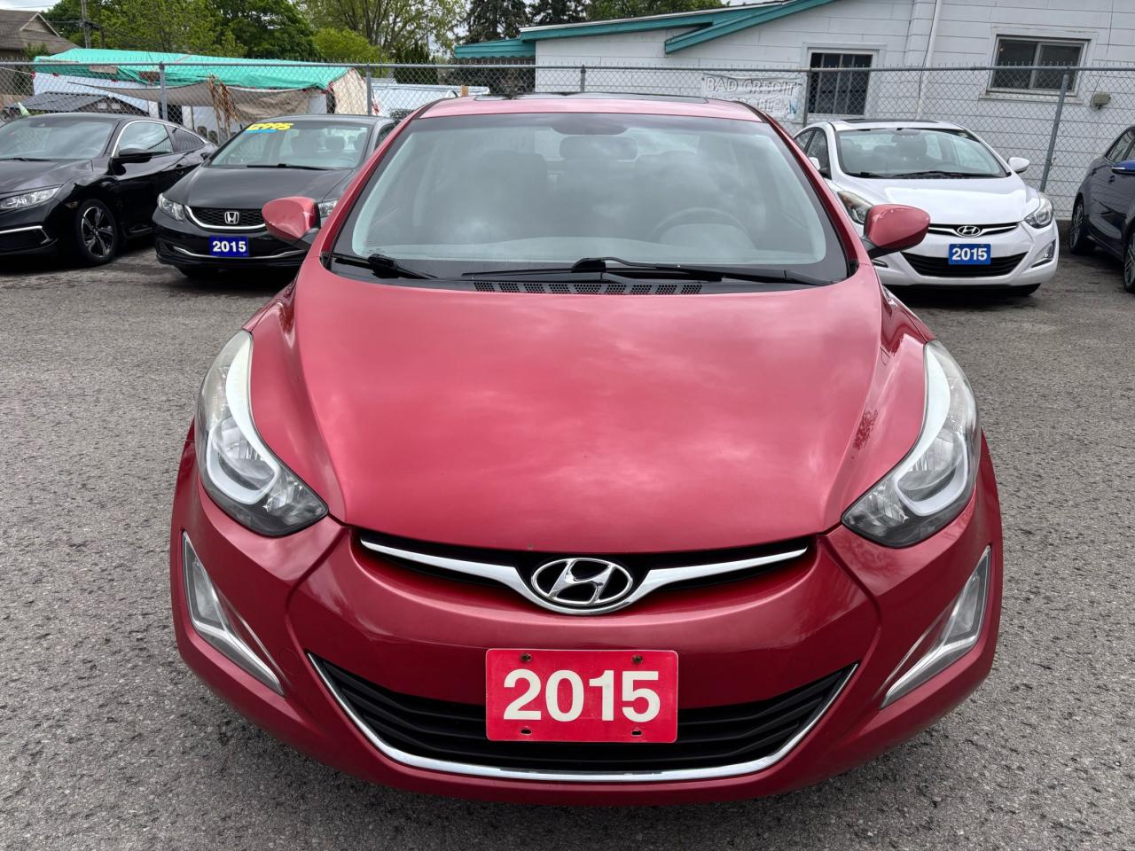 2015 Hyundai Elantra GLS, 6 Speed Manual Transmission, Sunroof, Alloys