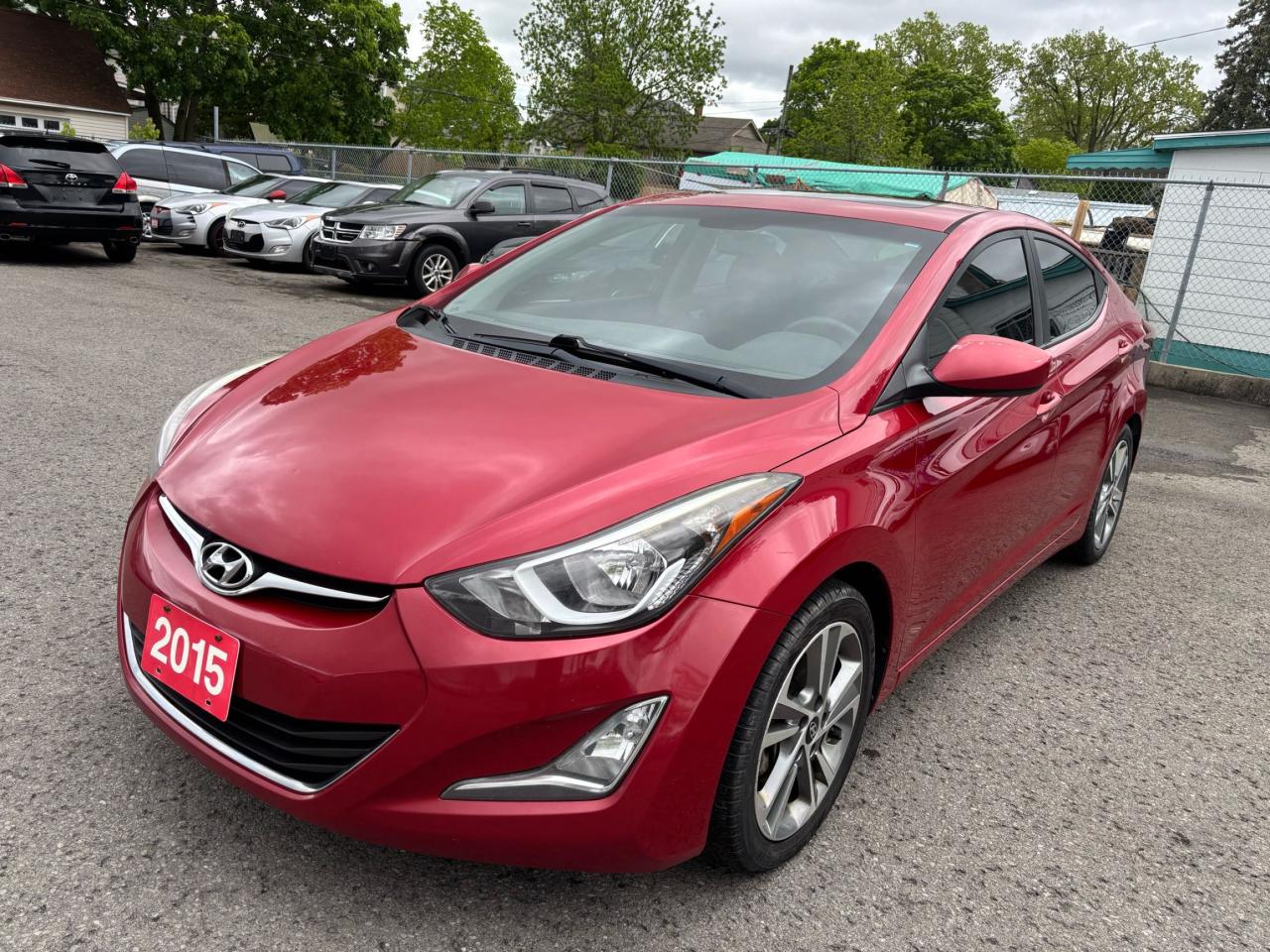 2015 Hyundai Elantra GLS, 6 Speed Manual Transmission, Sunroof, Alloys