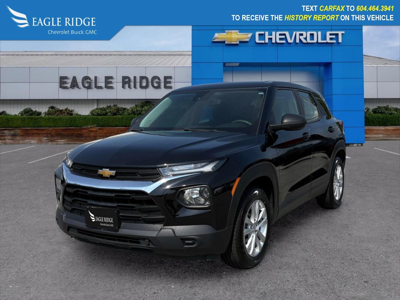 Used 2021 Chevrolet TrailBlazer LS Power steering, Power windows, Rear side impact airbag, Remote keyless entry, Steering wheel mounted audio controls, Trip computer, Wireless Apple CarPlay/Android Auto for sale in Coquitlam, BC