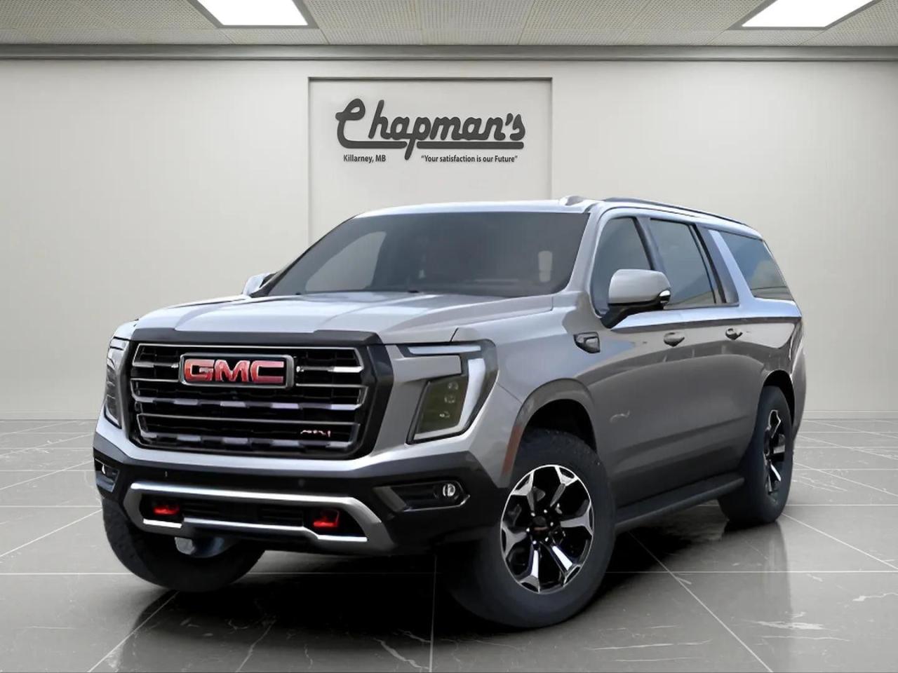 New 2025 GMC Yukon XL AT4 HD Surround Vison, Bose Speaker System, Adaptive Cruise Control for sale in Killarney, MB