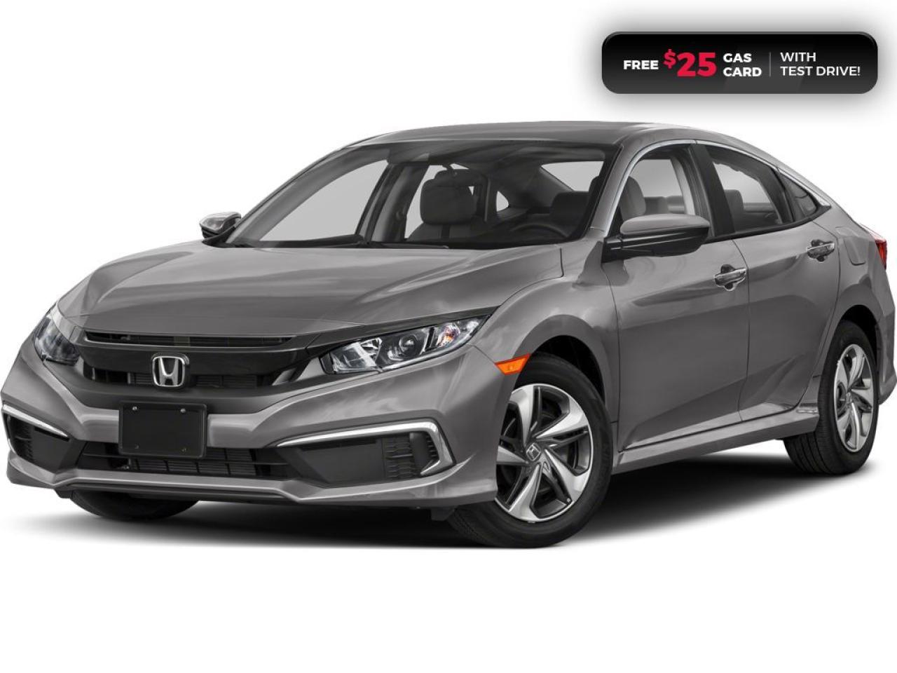 Used 2021 Honda Civic LX HONDA SENSING TECHNOLOGIES | REARVIEW CAMERA | APPLE CARPLAY™/ANDROID AUTO™ for sale in Cambridge, ON
