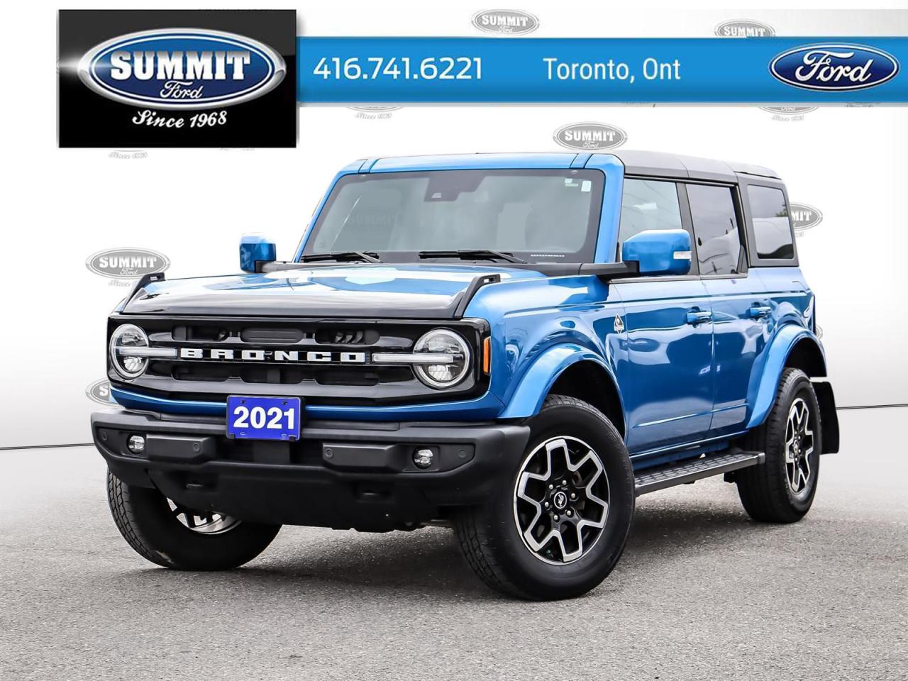 Used 2021 Ford Bronco Outer Banks Outer bank Series | Hard Top | Leather | for sale in Etobicoke, ON