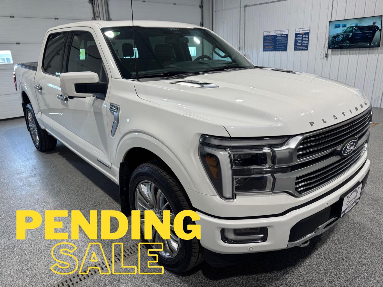 <div><span data-start=176 data-end=230>Power Meets Innovation!</span> </div><br /><div>Step into the future of tough with the <span data-start=278 data-end=306>2024 Ford F-150 Platinum</span>, equipped with the impressive <span data-start=337 data-end=372>3.5L PowerBoost Full-Hybrid V6</span> engine! This truck doesnt just talk the talkit <span data-start=422 data-end=451>hauls, tows, and conquers</span> with cutting-edge hybrid performance, offering up to <span data-start=505 data-end=538>12,700 lbs of towing capacity</span>  while keeping fuel efficiency in check! </div><br /><div>Inside, youll be surrounded by <span data-start=622 data-end=640>premium luxury</span>think <span data-start=647 data-end=672>leather-trimmed seats</span>, <span data-start=674 data-end=700>massaging front chairs</span>, and a <span data-start=708 data-end=744>12-inch touchscreen with SYNC 4</span>, Apple CarPlay, and Android Auto . Its not just smartits Platinum-level smart.</div><br /><div>The exterior boasts a bold and commanding presence with <span data-start=892 data-end=922>signature Platinum badging</span>, a <span data-start=926 data-end=951>satin-aluminum grille</span>, and <span data-start=957 data-end=980>20 polished wheels</span>, making sure you turn heads wherever you go .</div><br /><div>Need to get work done on the go? The <span data-start=1071 data-end=1102>Pro Power Onboard generator</span> turns your truck into a mobile workstation, while <span data-start=1153 data-end=1188>advanced driver assist features</span> like BlueCruise (hands-free highway driving) and 360-degree camera give you confidence on every road .</div><br /><div>     </div><br /><div>Whether its for business, adventure, or everything in betweenthe <span data-start=1368 data-end=1393>F-150 Platinum Hybrid</span> delivers the rugged reliability you expect from Ford, with the innovation you never knew you needed.</div><br /><div>Includes balance <font color=#000000>of Ford com</font>prehensive warranty until May 2027 or 60,000km, powertrain warranty until May 2029 or 100,000km and unique hybrid and electric components until May 2032 or 160,000km.  </div><br /><div>At Sisson Auto, we make buying a vehicle a seamless and stress-free experience. Our transparent pricing eliminates haggling and eliminates any hidden fees. To give you peace of mind, we offer a 3-day/600 km No-Hassle Return Policy, a 30-day exchange privilege, minimum warranties with 24-hour roadside assistance, a check for safety recalls, and a complimentary CarFax history report. Plus, home delivery is free within 200 km. Dealer permit #5471.    <o:p></o:p></div><br /><div>  </div><br /><div>** This description was written by AI based on information provided about the vehicle. AI can sometimes produce incorrect information. Please confirm all details with the dealership.<o:p></o:p></div>