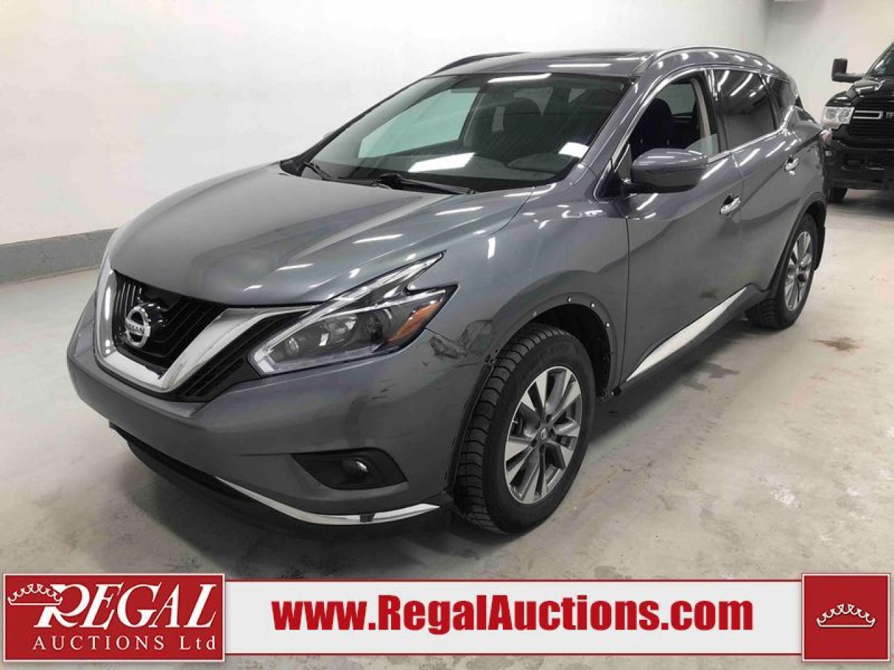 Used 2018 Nissan Murano SV for sale in Calgary, AB