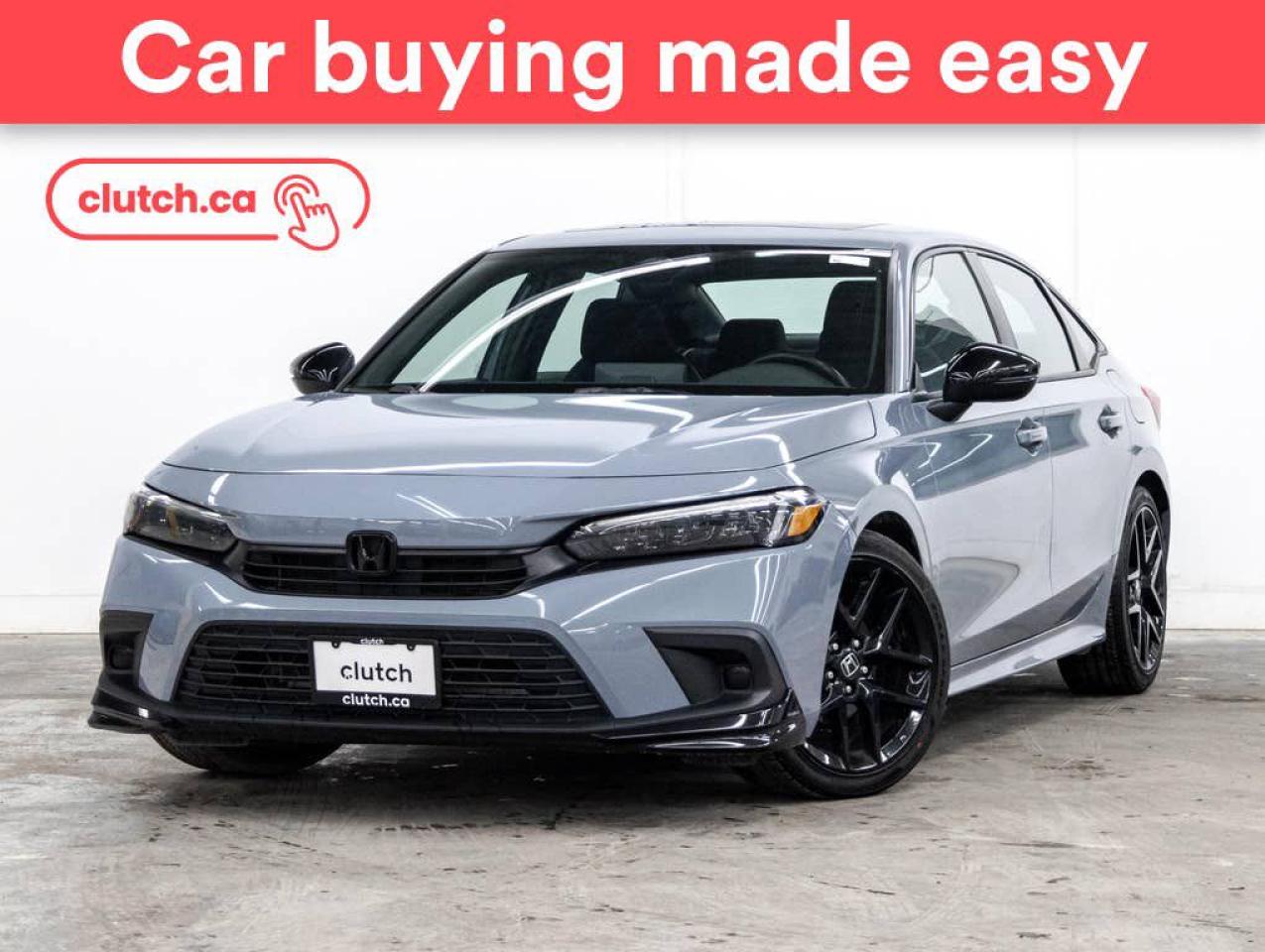 Used 2022 Honda Civic Sport w/Apple Carplay & Android Auto, Heated Front Seats, Backup Cam for sale in Toronto, ON