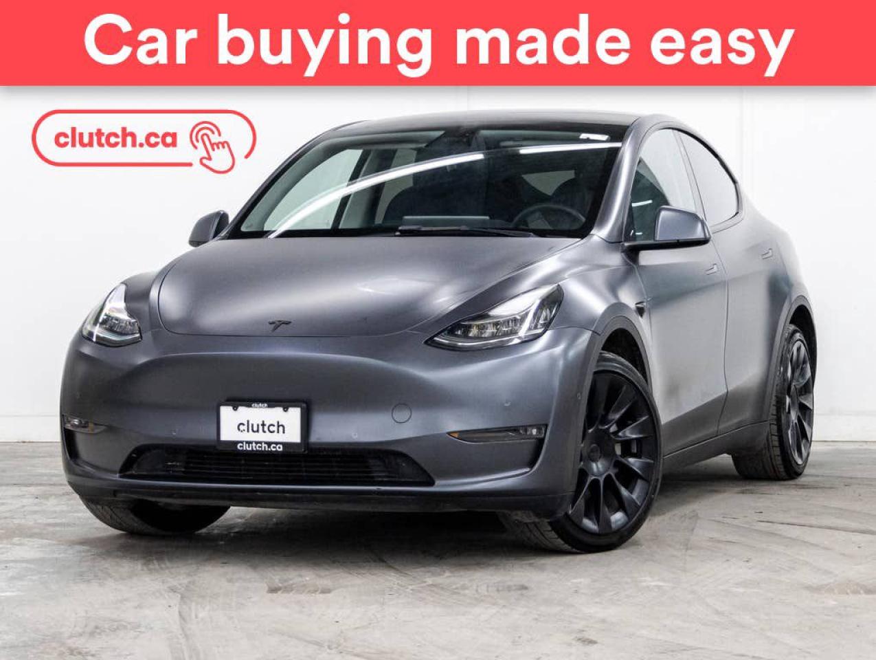 Used 2022 Tesla Model Y Long Range AWD w/Heated Front Seats, Bluetooth, Rearview Cam for sale in Toronto, ON