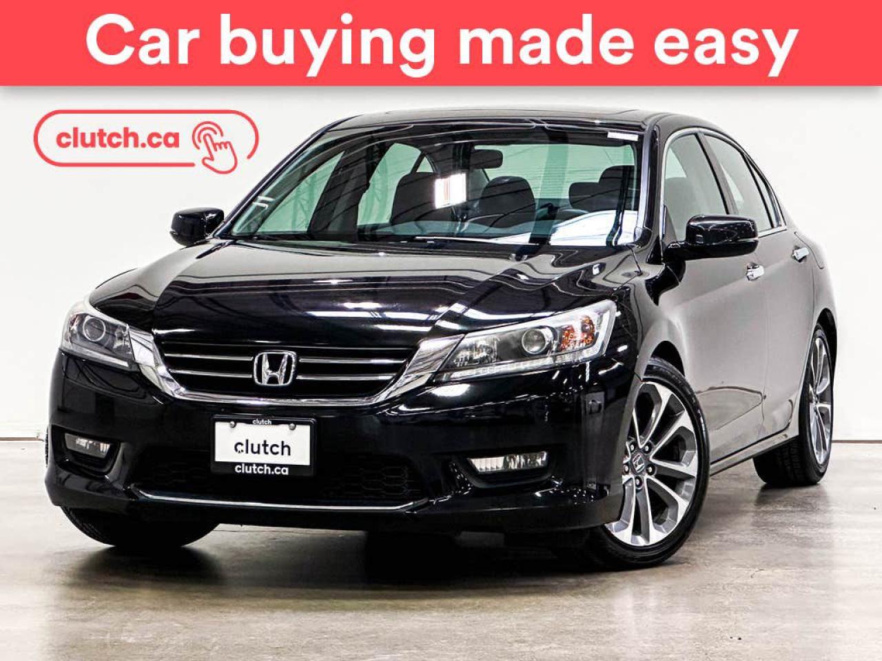 Used 2015 Honda Accord Sport w/ Heated Front Seats, Rearview Camera, Cruise Control for sale in Toronto, ON
