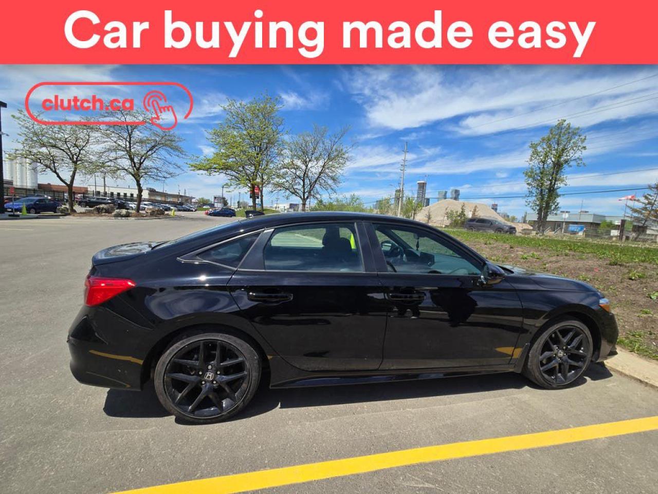 Used 2023 Honda Civic Sport w/ Apple CarPlay, Heated Front Seats, Rearview Cam for sale in Toronto, ON