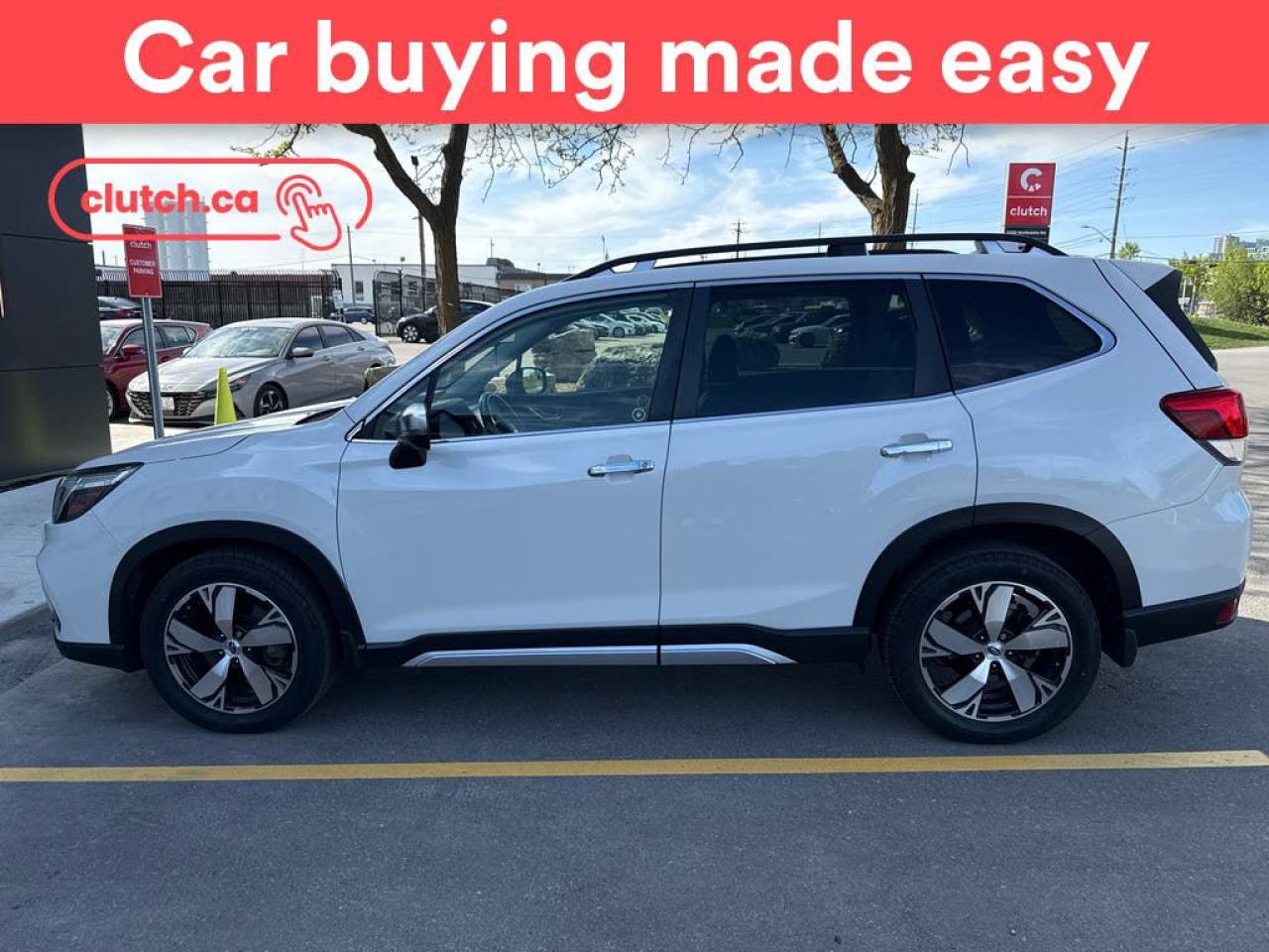 Used 2021 Subaru Forester Premier AWD w/ EyeSight Pkg. w/ Apple CarPlay, Heated Front Seats, Rearview Cam for sale in Toronto, ON