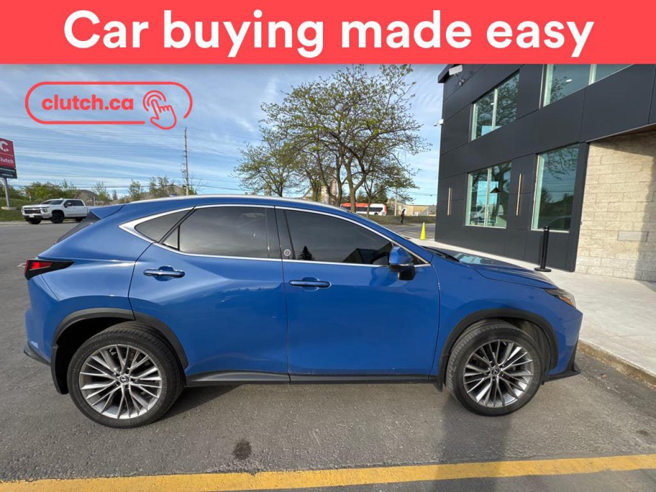 Used 2022 Lexus NX 350h AWD w/ Ultra Luxury Pkg. w/ Apple CarPlay, Heated Front Seats, Rearview Cam for sale in Toronto, ON