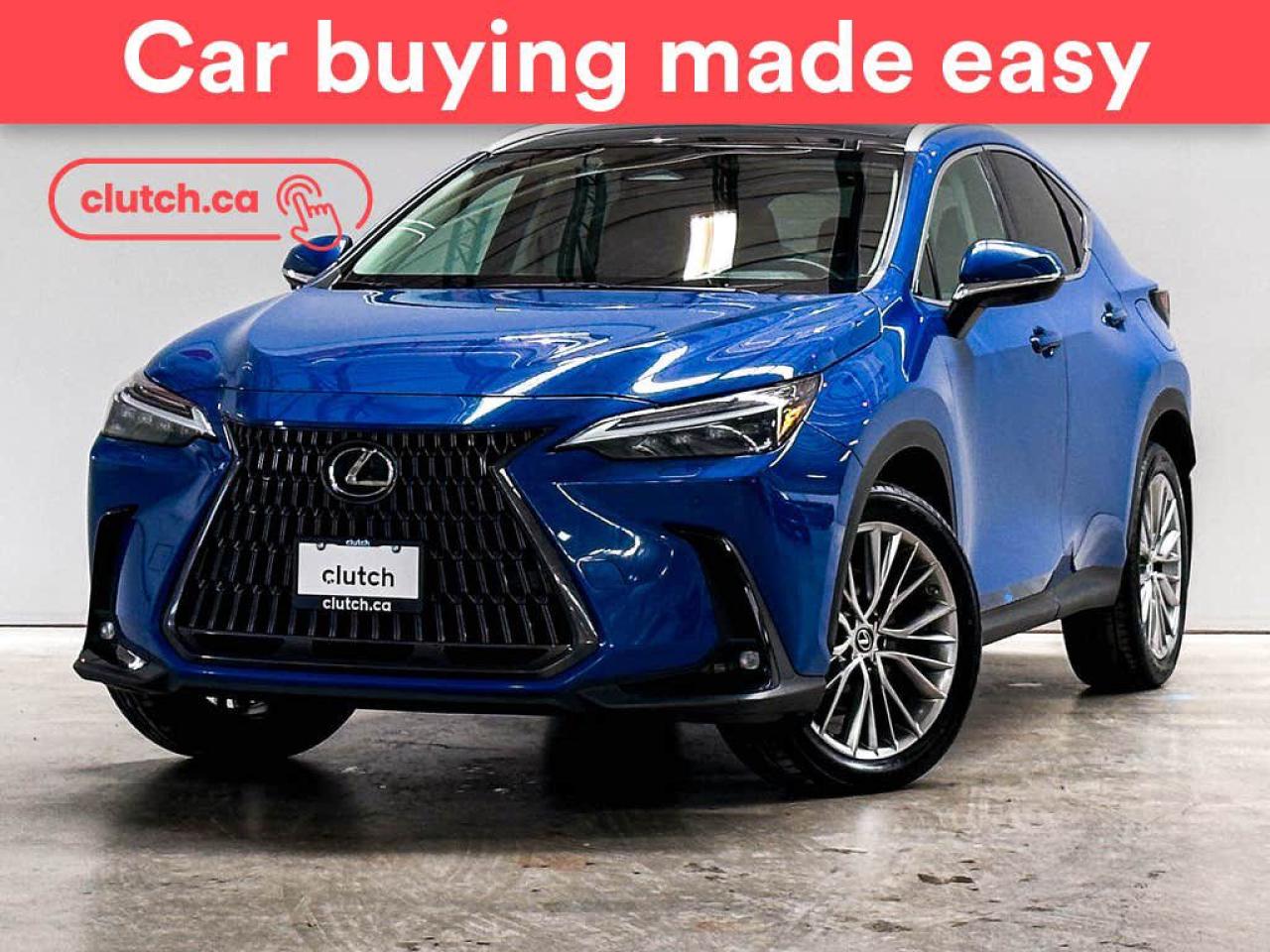 Used 2022 Lexus NX 350h AWD w/ Ultra Luxury Pkg. w/ Apple CarPlay, Heated Front Seats, Rearview Cam for sale in Toronto, ON