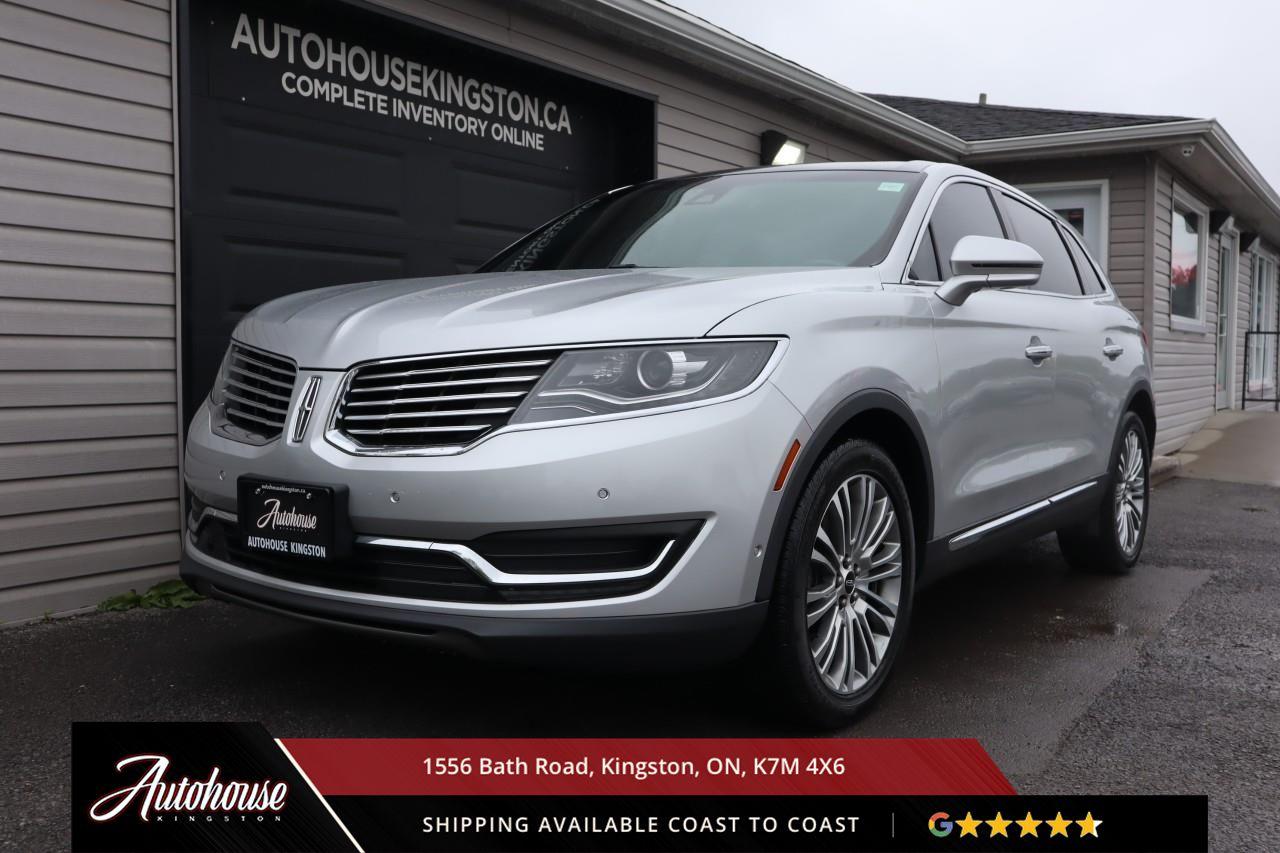 Used 2018 Lincoln MKX Reserve NAVIGATION - PANO MOONROOF - LEATHER for sale in Kingston, ON