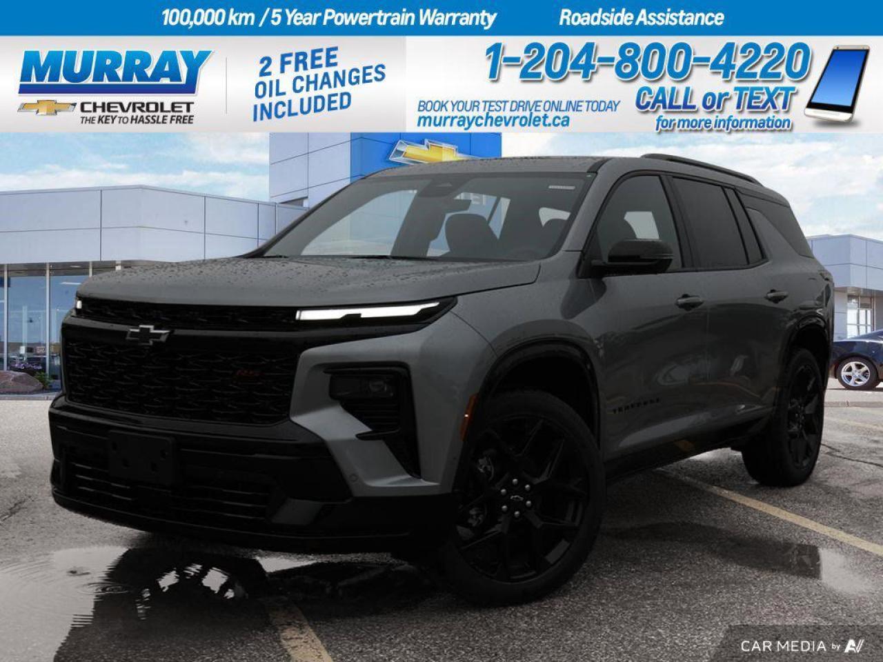 New 2025 Chevrolet Traverse RS for sale in Winnipeg, MB