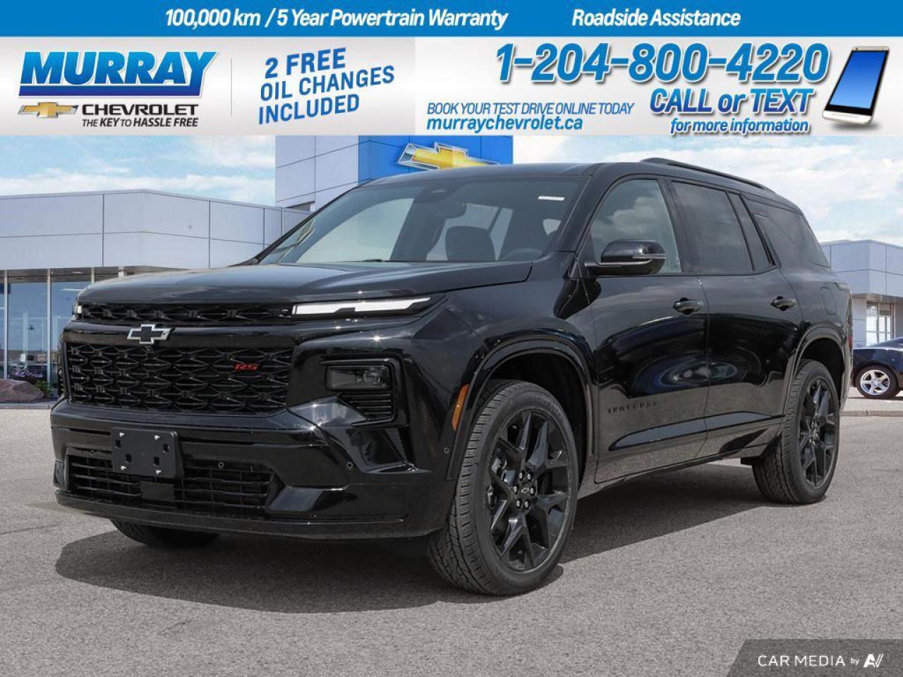 New 2025 Chevrolet Traverse RS for sale in Winnipeg, MB