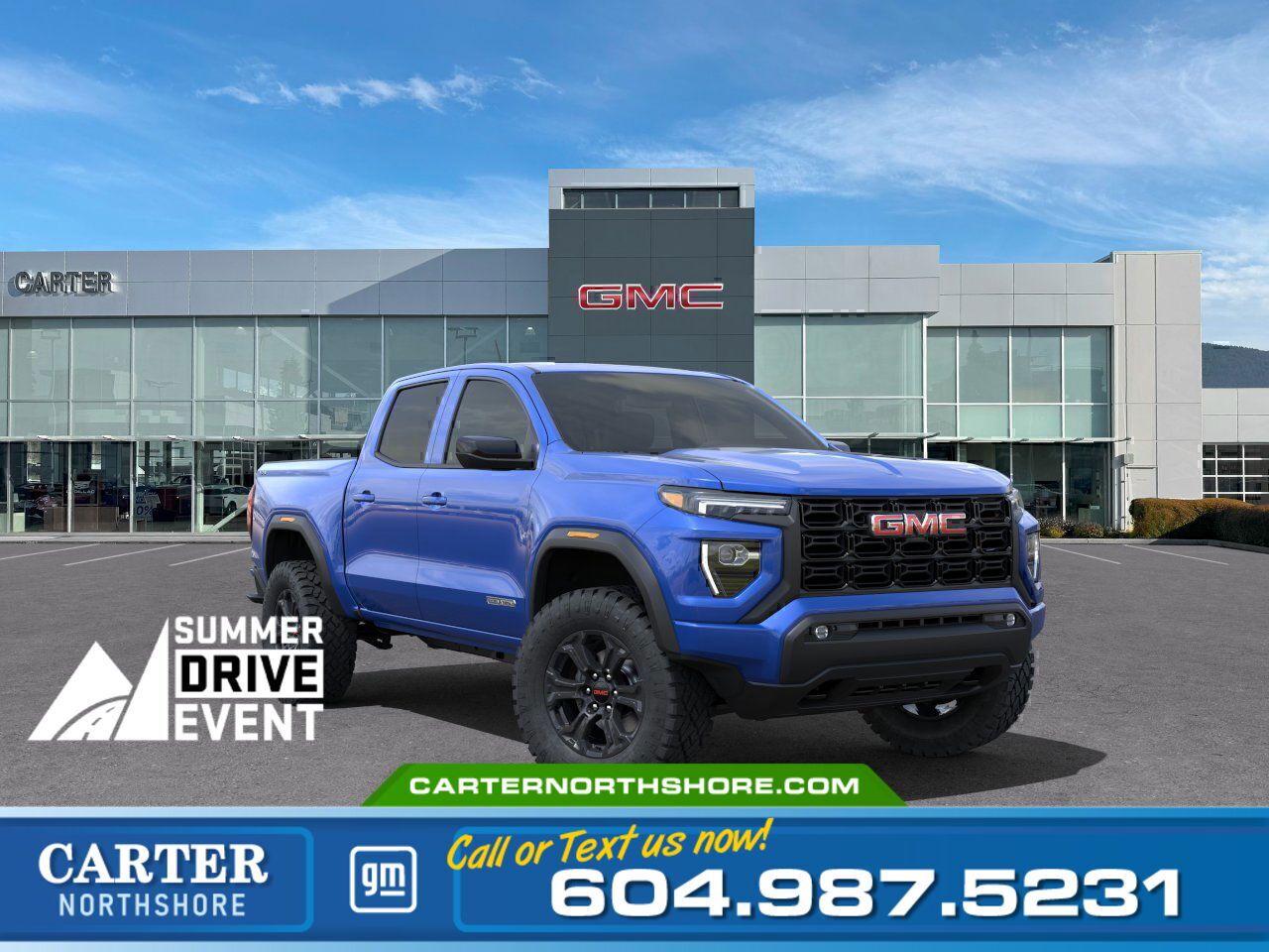 New 2025 GMC Canyon ELEVATION 4WD | Alum Wheels/Locking Diff/Trailer P for sale in North Vancouver, BC
