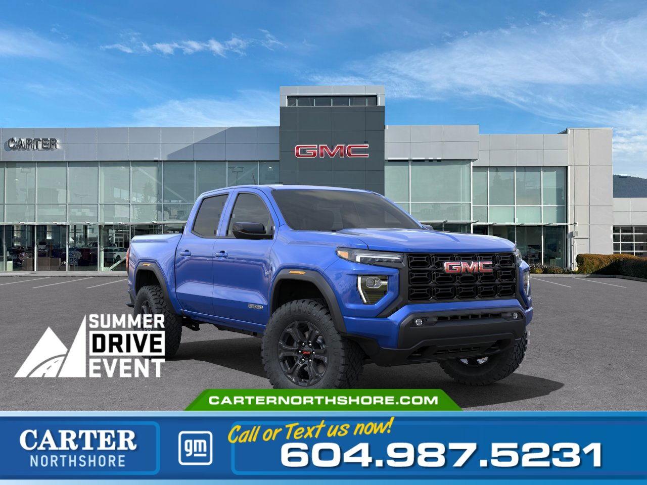 New 2025 GMC Canyon ELEVATION 4WD | Alum Wheels/Locking Diff/Trailer P for sale in North Vancouver, BC