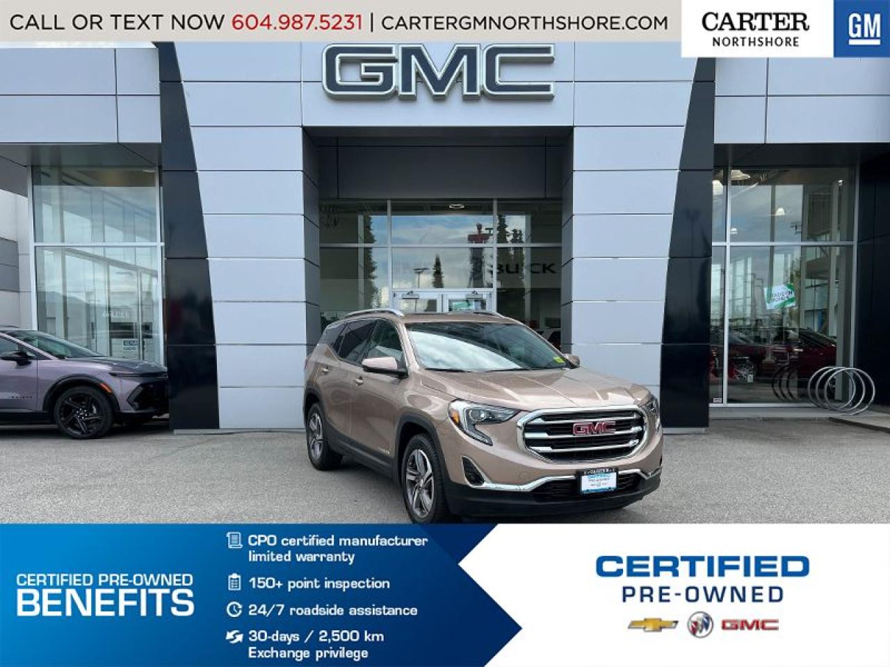 Used 2018 GMC Terrain SLT AWD | Alum Wheels/Sunroof/Pwr Liftgate/Cruise for sale in North Vancouver, BC