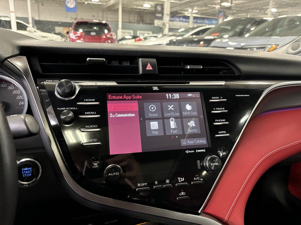 2018 Toyota Camry XSE|V6|REDLEATHER|AMBIENT|PANOROOF|360CAM|HUD| - Photo #22