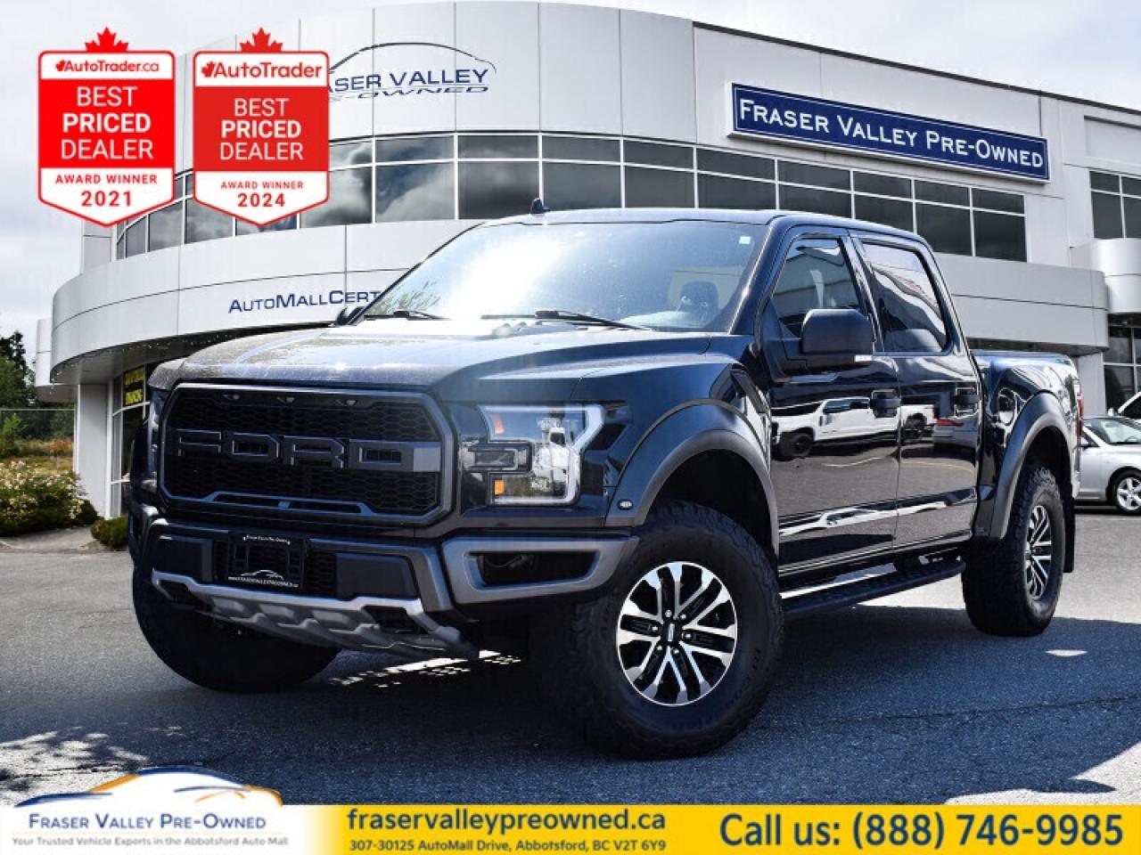 Used 2020 Ford F-150 Raptor  -  Leather Seats -  Heated Seats - $255.24 for sale in Abbotsford, BC