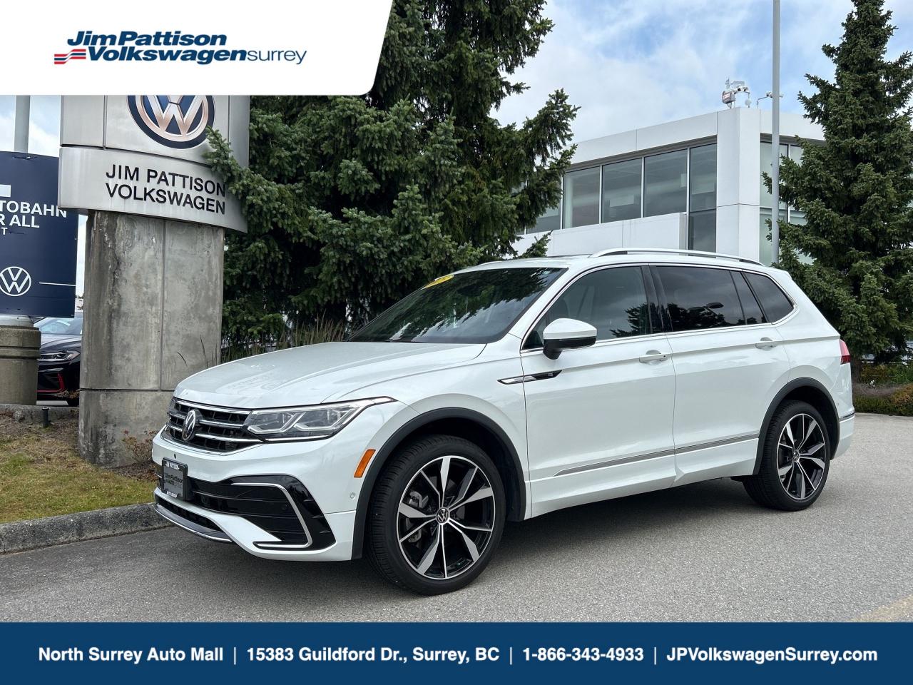 Used 2023 Volkswagen Tiguan HIGHLINE R-LINE 4MOTION for sale in Surrey, BC