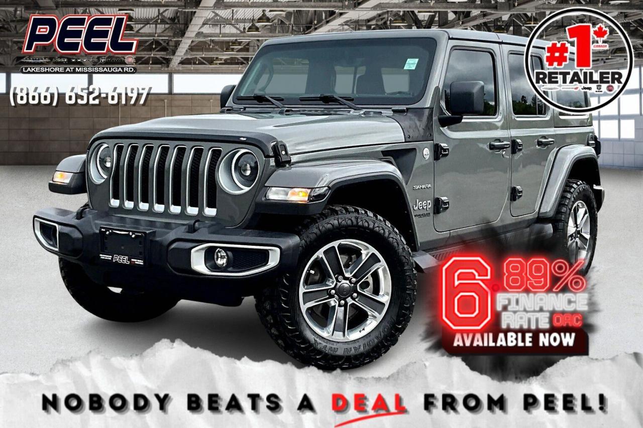 Used 2022 Jeep Wrangler Sahara | Heated Leather | Alpine | NAV | 4X4 for sale in Mississauga, ON
