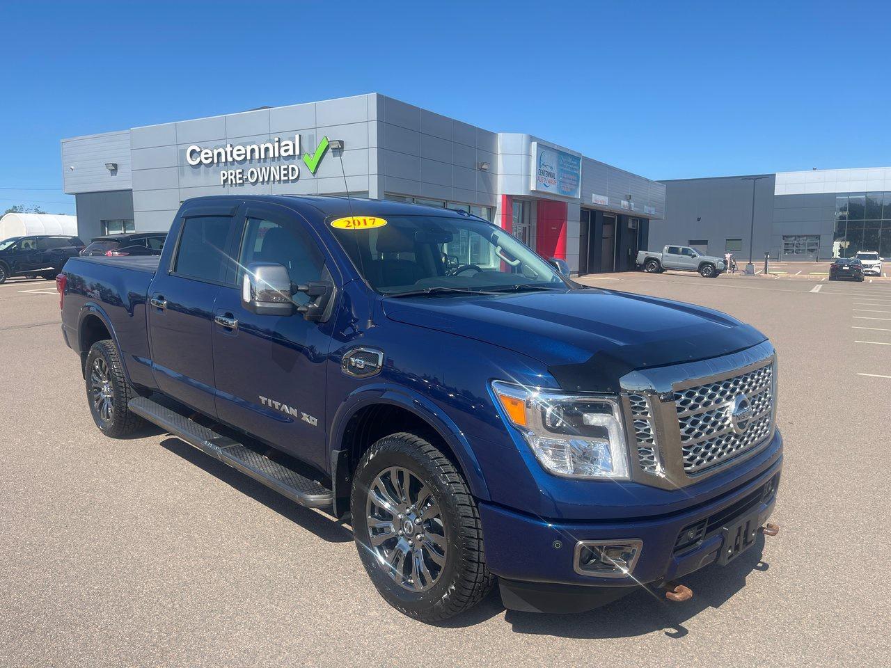 Used 2017 Nissan Titan XD Platinum Reserve Crew Cab 4x4 for sale in Charlottetown, PE