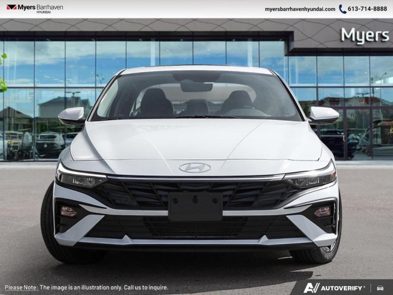 2025 Hyundai Elantra Preferred IVT w/Tech Pkg  - $204 B/W Photo