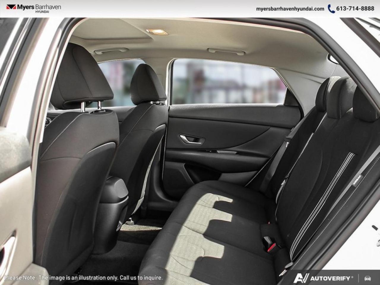 2025 Hyundai Elantra Preferred IVT w/Tech Pkg  - $204 B/W Photo