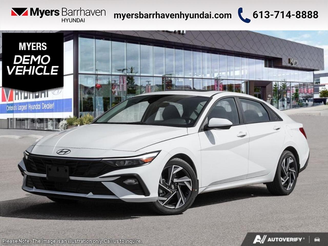 2025 Hyundai Elantra Preferred IVT w/Tech Pkg  - $204 B/W Photo0