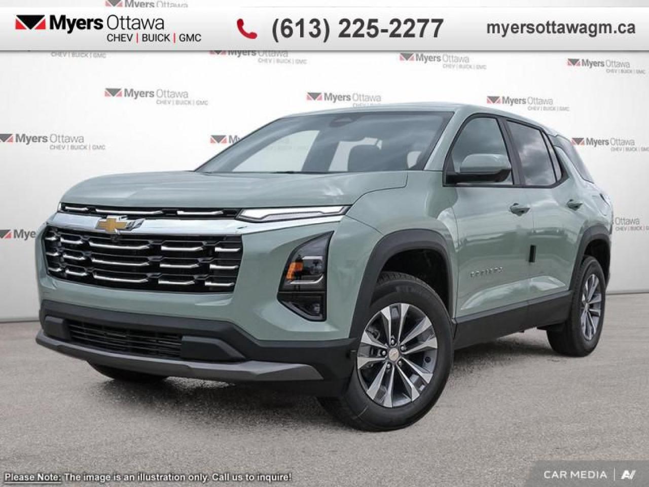New 2025 Chevrolet Equinox LT  EQUINOX LT, CACTI GREEN, LAST ONE IN STOCK ! for sale in Ottawa, ON