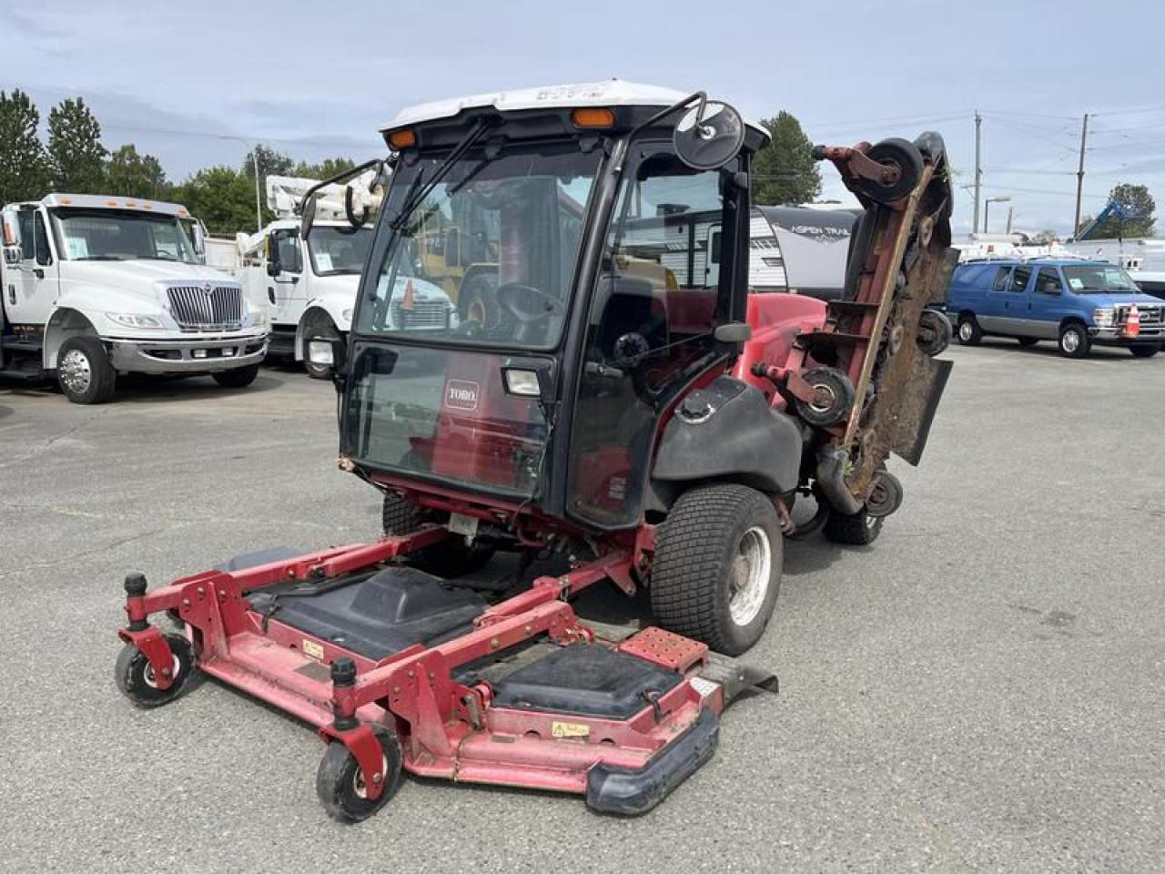 Used 2012 TORO Groundsmaster 5910 Commercial Rotary Mower Diesel 4 wheel drive for sale in Burnaby, BC