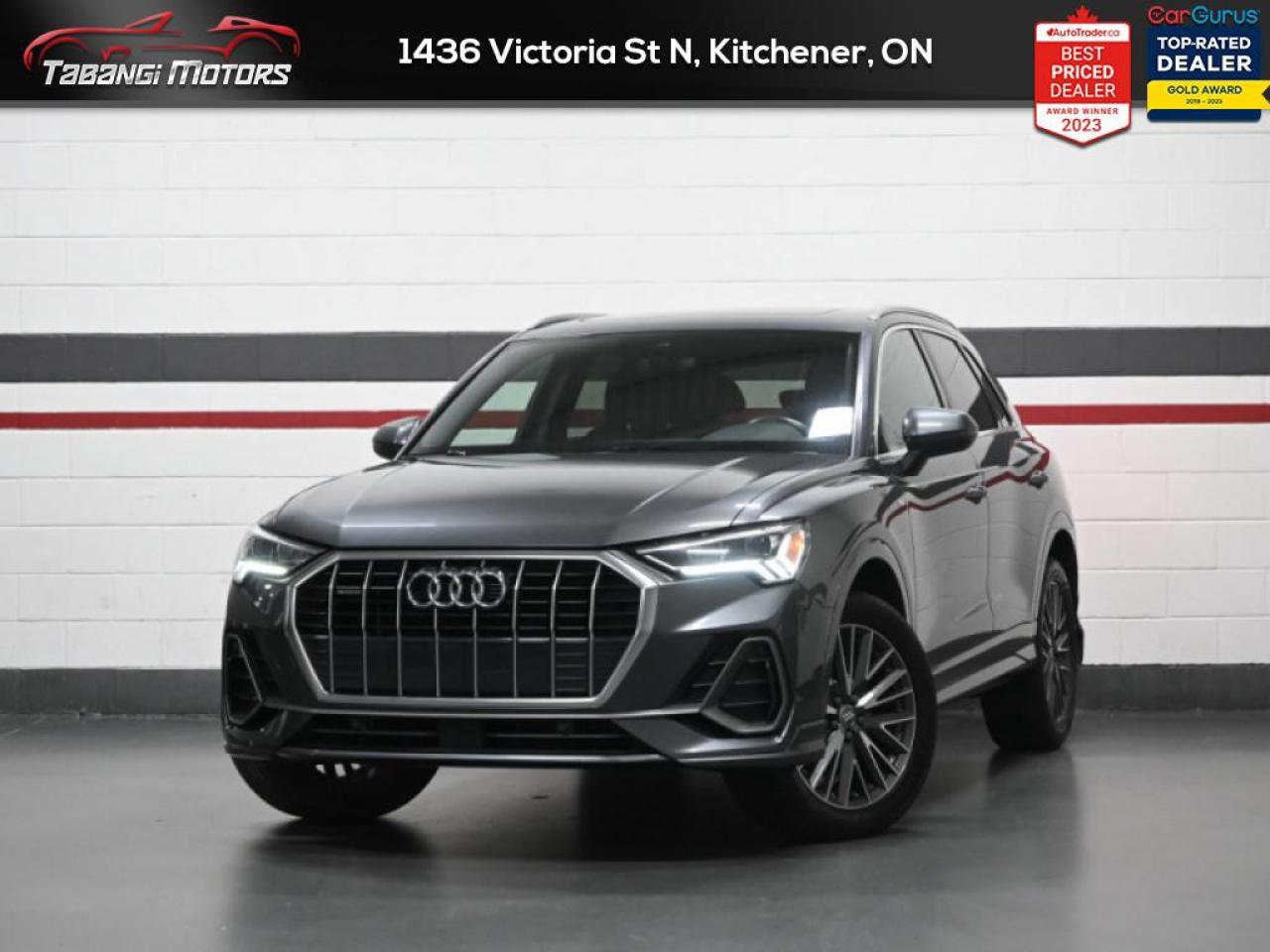 Used 2020 Audi Q3 Progressiv   S-Line No Accident Digital Dash Heated Seats Panoramic Roof for sale in Mississauga, ON