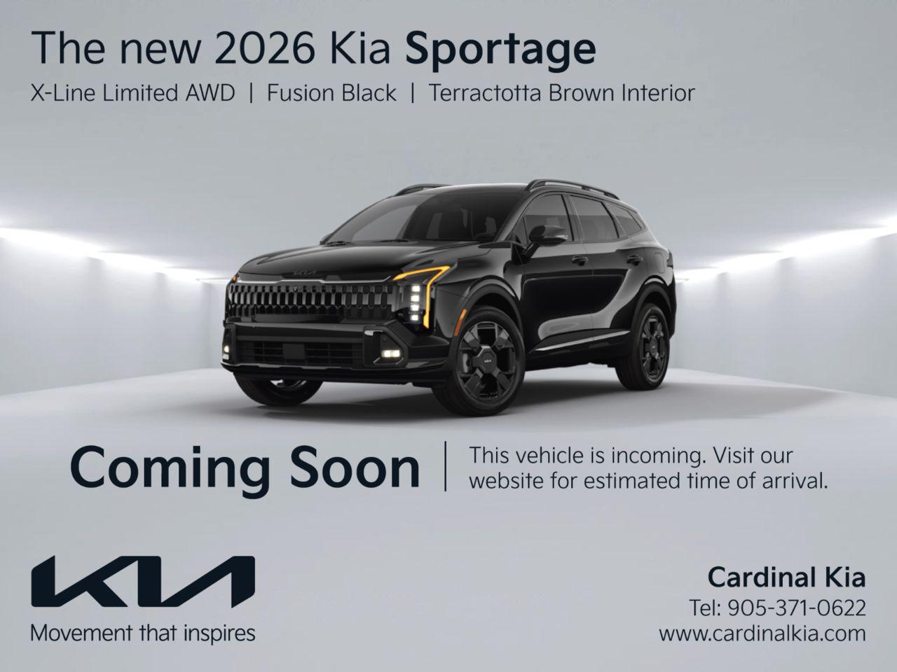 New 2026 Kia Sportage X-Line Limited - Terracotta Brown Interior for sale in Niagara Falls, ON