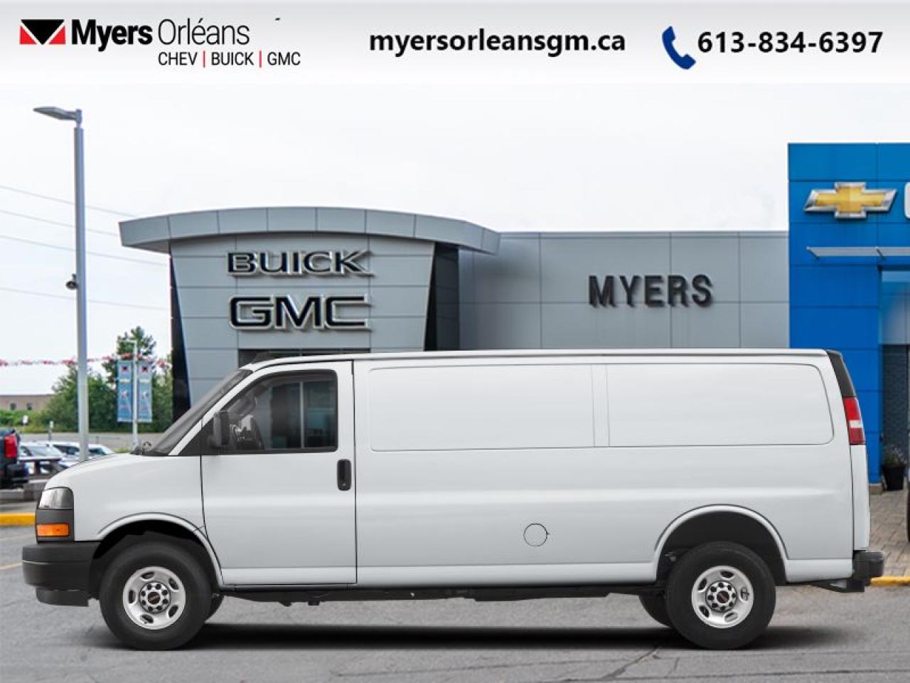 Used 2024 GMC Savana Cargo Van 2500 155  -  Power Windows for sale in Orleans, ON
