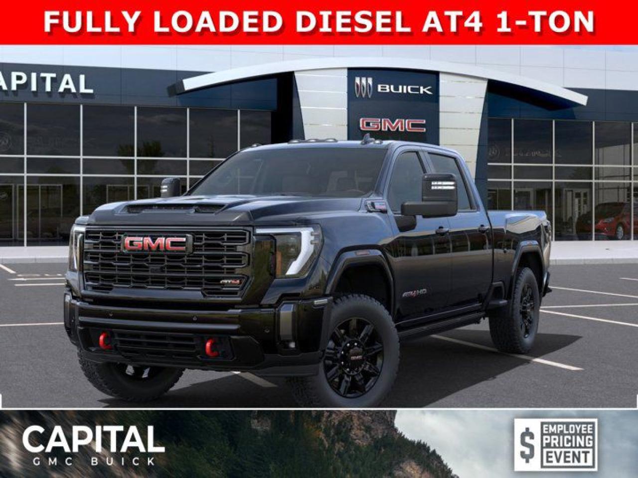 New 2025 GMC Sierra 3500 HD Crew Cab AT4 for sale in Edmonton, AB