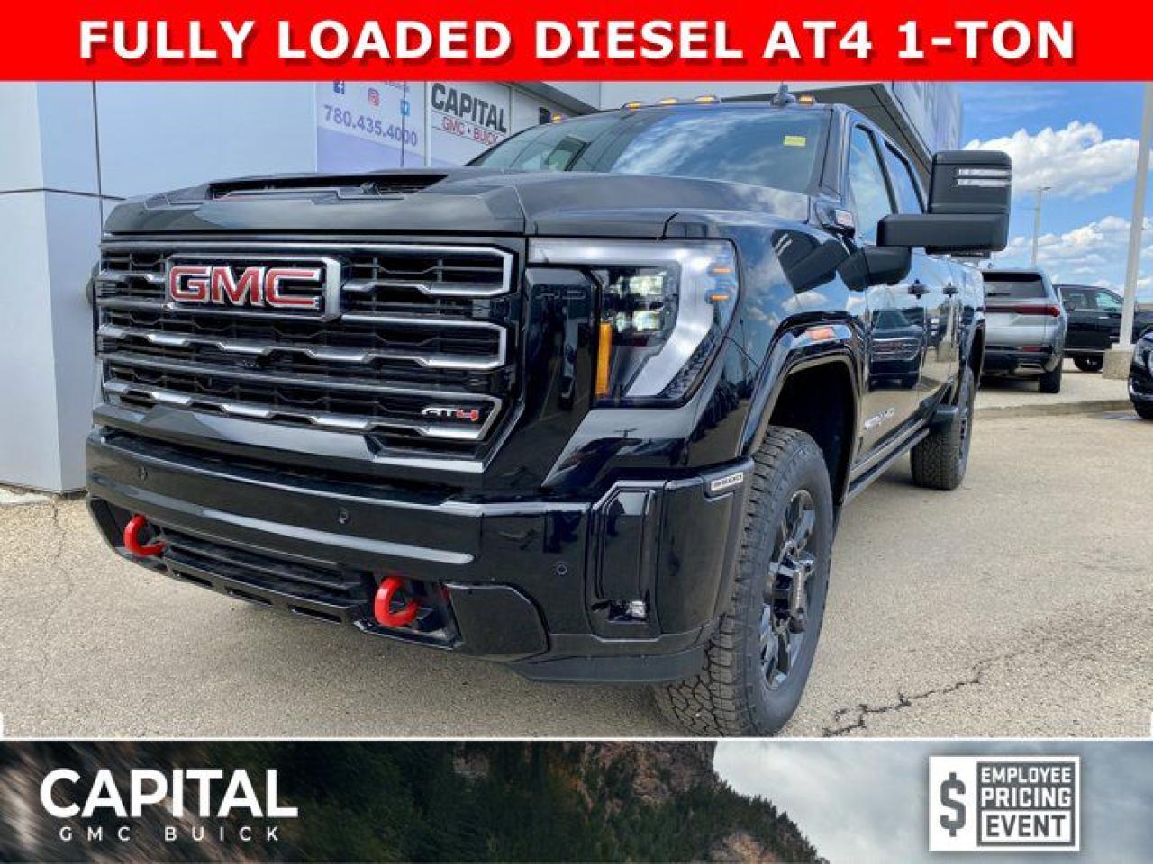 New 2025 GMC Sierra 3500 HD Crew Cab AT4 for sale in Edmonton, AB