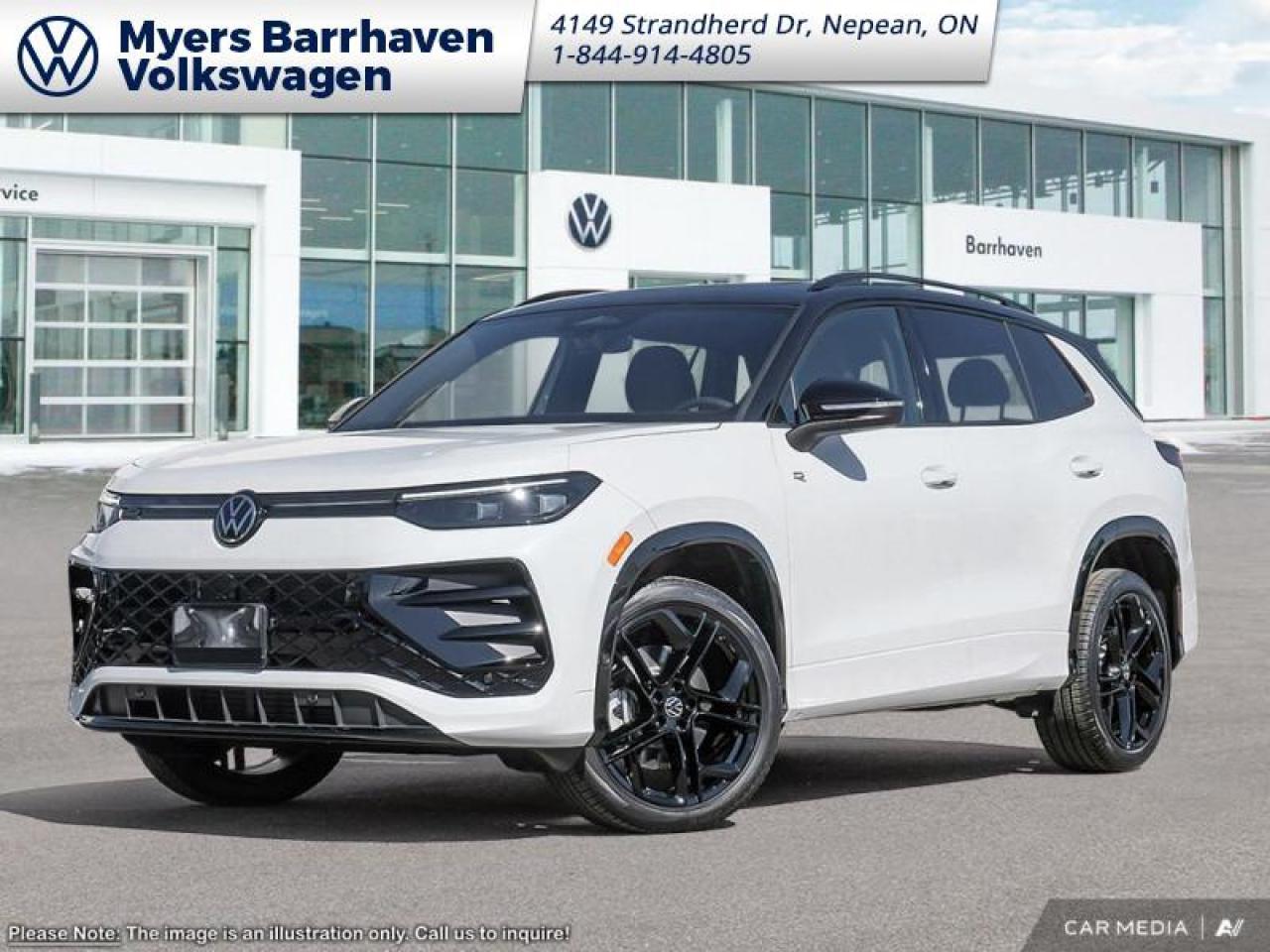 New 2025 Volkswagen Tiguan Comfortline R-Line Black Edition 4MOTION for sale in Nepean, ON