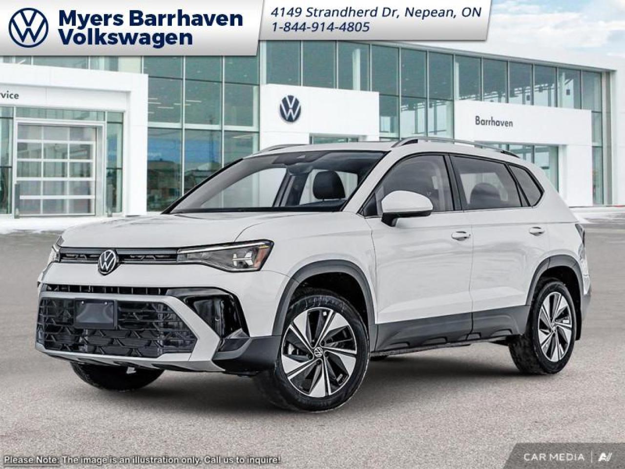 Used 2025 Volkswagen Taos Highline  - Leather Seats for sale in Nepean, ON