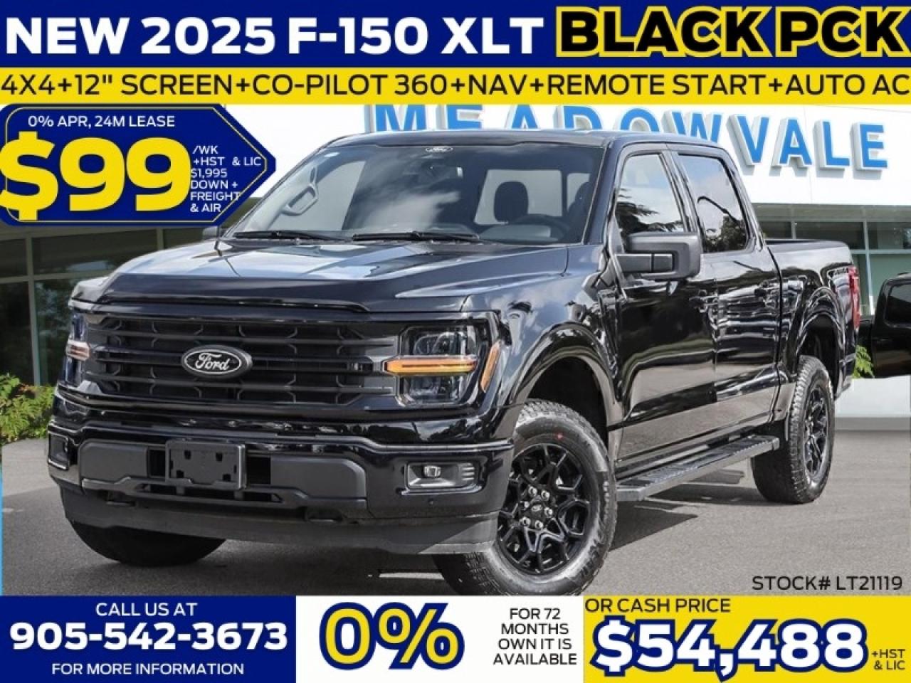 New 2025 Ford F-150 XLT for sale in Mississauga, ON