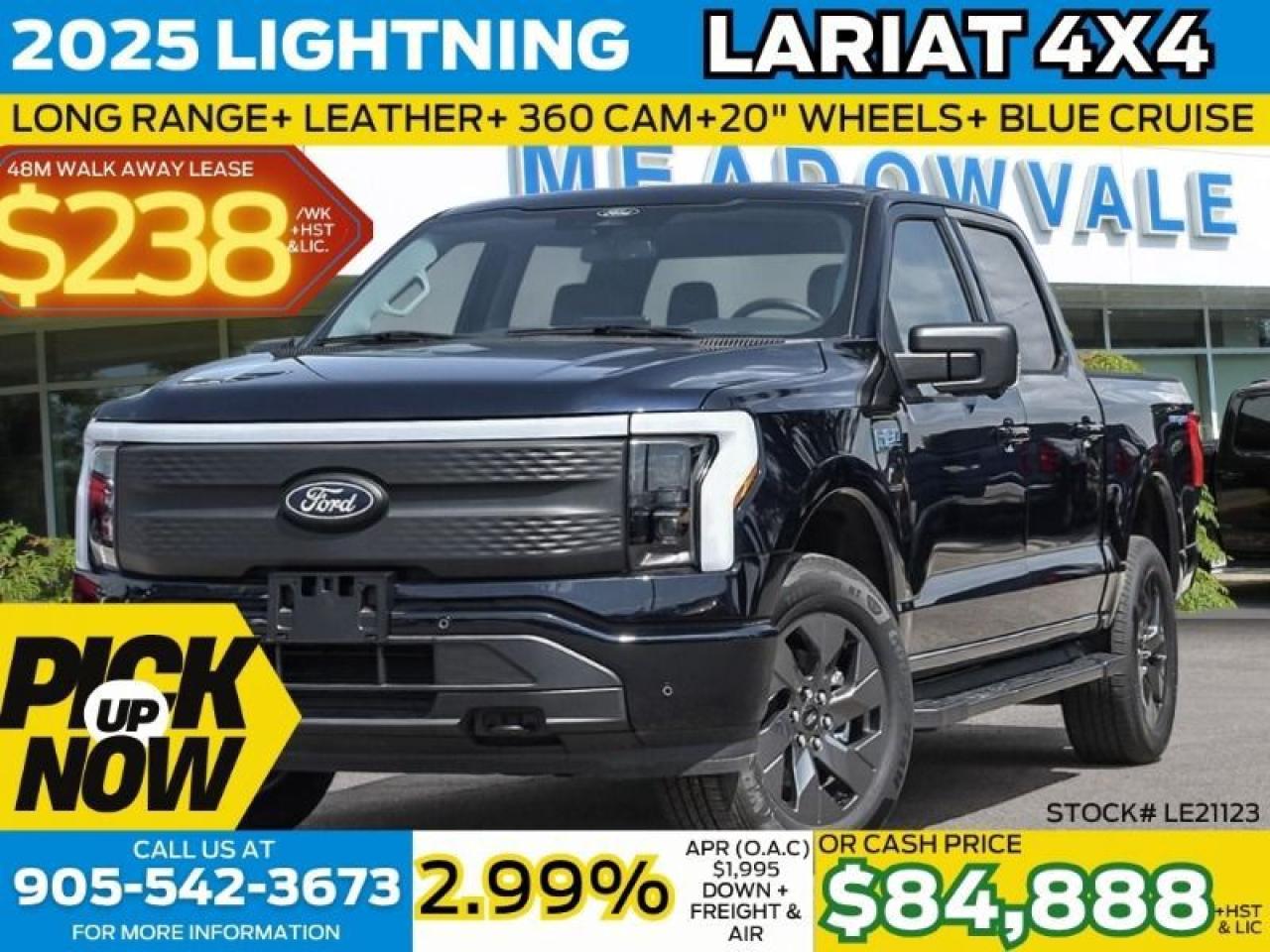 New 2025 Ford F-150 Lightning Lariat for sale in Mississauga, ON