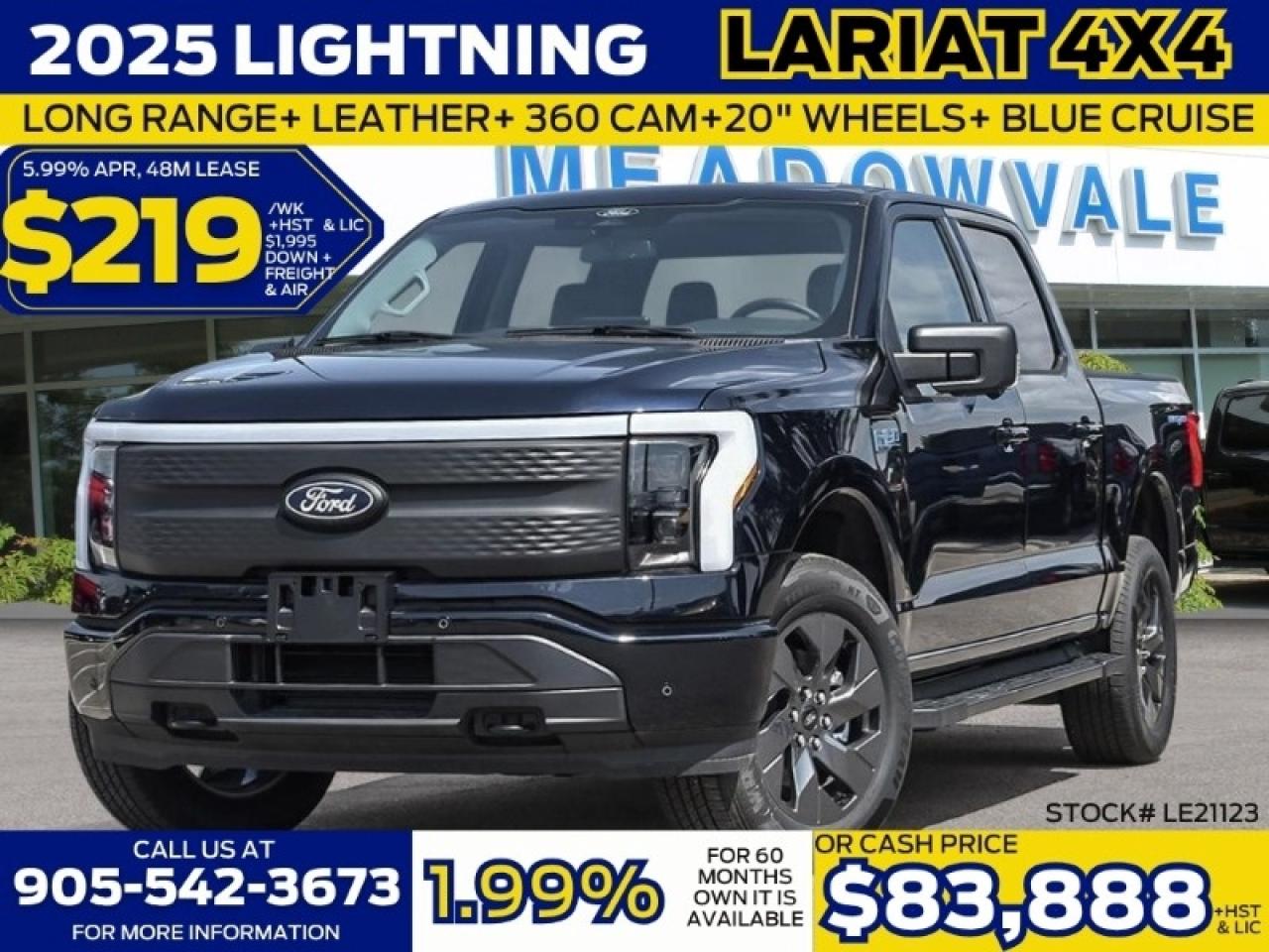 New 2025 Ford F-150 Lightning Lariat for sale in Mississauga, ON