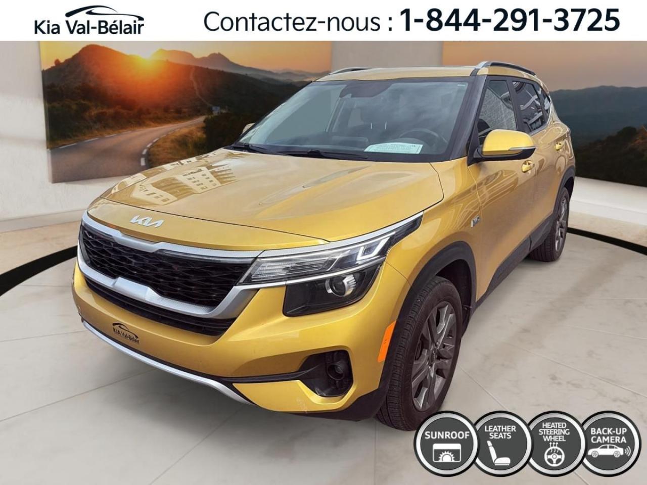 Used 2022 Kia Seltos EX * AWD * CUIR * TOIT * CRUISE * CAMÉRA * CARPLAY for sale in Québec, QC