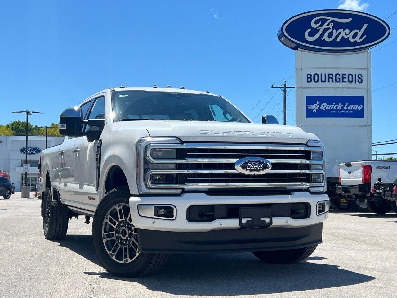 New 2025 Ford F-250 Super Duty SRW PLATINUM 4WD CREW CAB 6.75' BOX for sale in Midland, ON