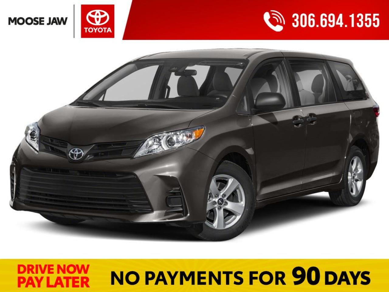 Used 2018 Toyota Sienna LE 8-Passenger for sale in Moose Jaw, SK