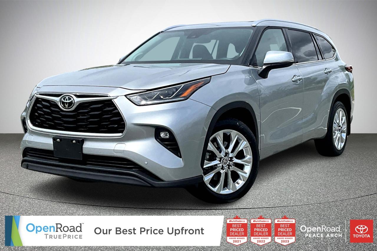 Used 2023 Toyota Highlander LIMITED AWD for sale in Surrey, BC